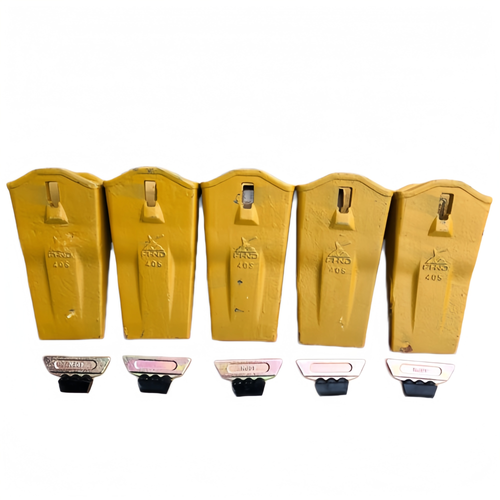 5 Pk 40S Bucket Teeth 40Pn Pins 35- 40Lk Locks For Bucket 40 Series Adpater