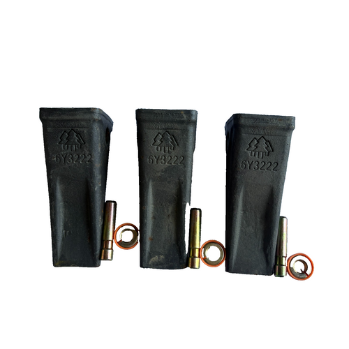 3Pk 6Y3222 6Y-3222 Forged Teeth With Pin 6Y3228 6E8259 For J225 Adapter Shank