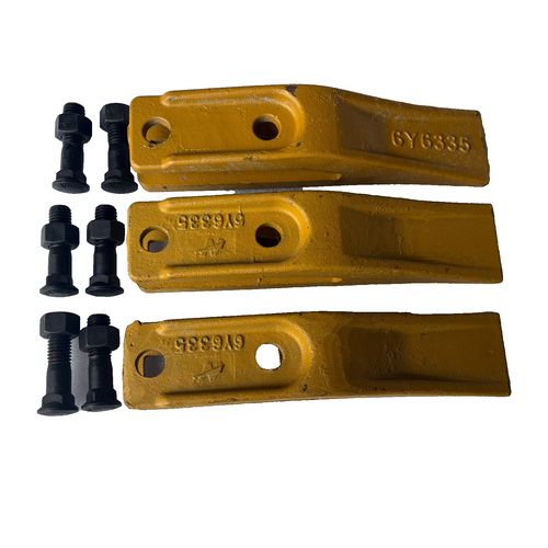 3 Pk 1358203 Bucket Teeth 6Y6335 Unitooth W/ Bolt Fits For  Cat 305Cr 304.5 304