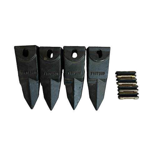 4 7107320 6737325T Teeth W/ Pin 23Fp 6737326 For X156X  Shank  6737324 7107324