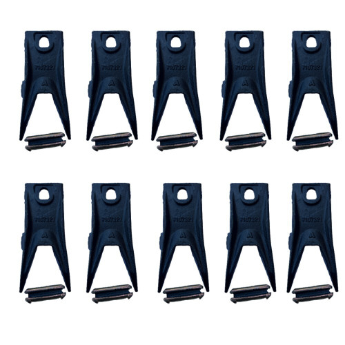 7107321  6737325Wt X156X Style Skid Bucket Tooth Teeth Flexpin 6737326 23Fp 10Pk