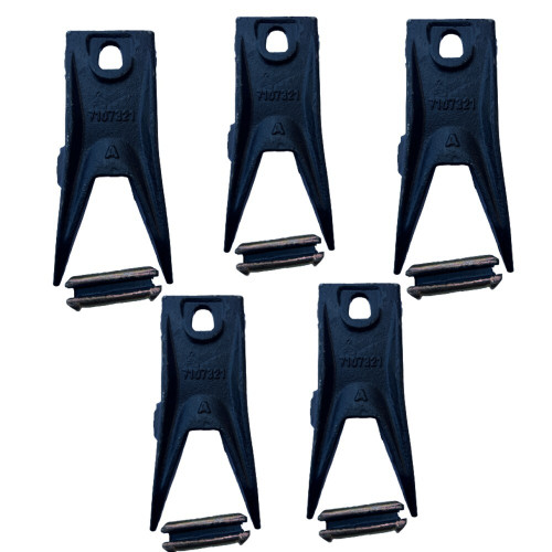 7107321  6737325Wt X156X Style Skid Bucket Tooth Teeth Flexpin 6737326 23Fp 5Pk