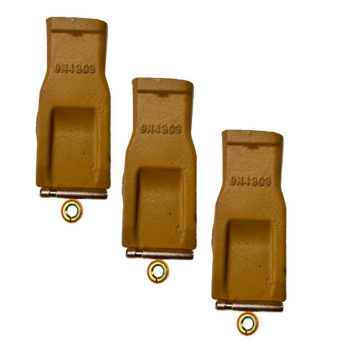 3 Heavy Duty Abrasion Excavator/Loader Bucket Tooth Fits Cat J300 9N-4303 1U3302