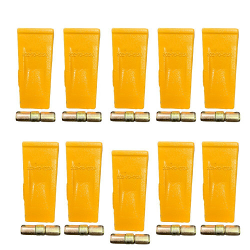 10 Pk 202-70-12130 Teeth & Pin  203-70-74281  Fits Komatsu Pc100 Pc120