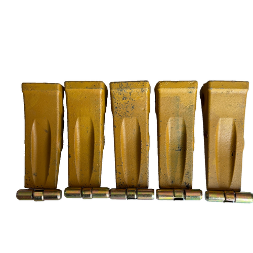 5 Pcs Bucket  Teeth With Pin S Fits For Komatsu Pc60 Bucket Adpater Tooth