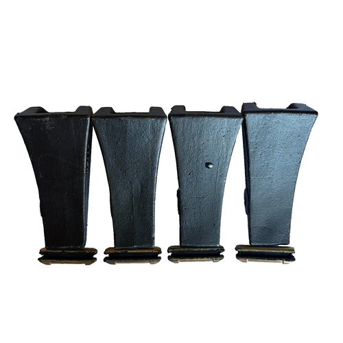 4 Set Tf23D Tf-23 23Tf Digging Teeth & Tf23P Flex Pins For 230 23 2300 Adapter