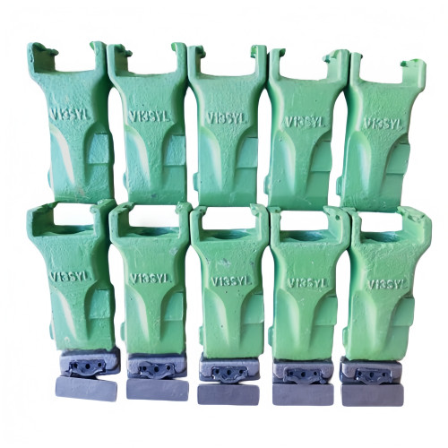 10 Set V13Syl Teeth Tooth W/  V13-17Pn Flex Pin Fits For 833-V13 Adapter Bucket
