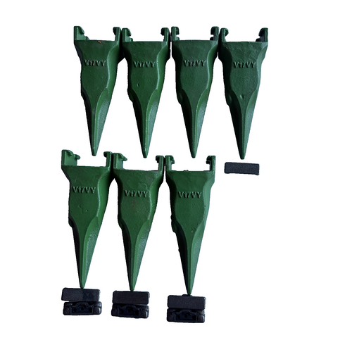 7Pc V17Vy V17Tl Teeth W Flex Pin S V13Pn V17Pn For Adapter 833-V17 Bucekt Tooth