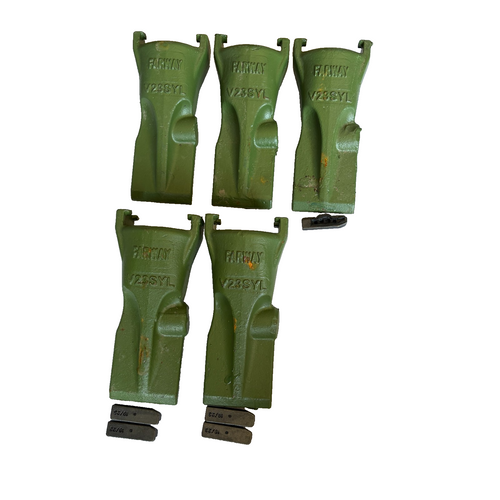 3Trees 5 Pk V23Syl 23Syl  Teeth  W V19Pn V23Pn Flex Pins For 833-V23 Adapter