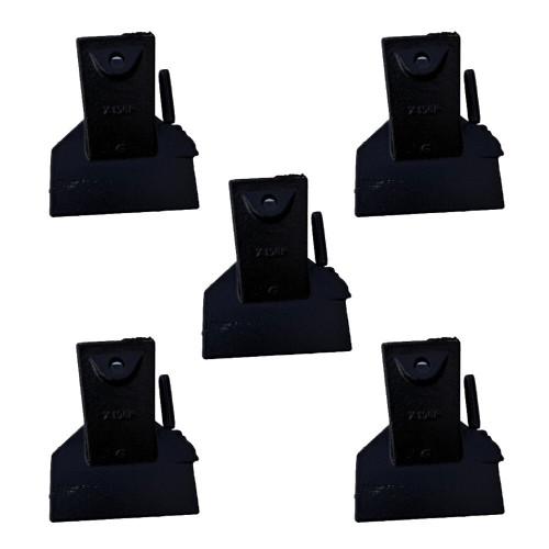 X156F Flare Wide Bucket Teeth  P156 Pins 5Pk X156L For Skid Steer Excavator