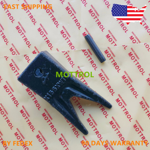 1Pk Fits For X156 Twin Tiger Rock Bucket Teeth Tooth X156Wtl W Roll Pins  P156