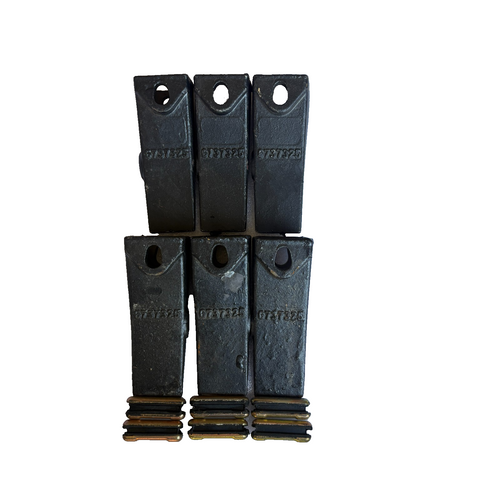 6 Pk  6737325  Teeth W/ Flexpins  23Fp 6737326 For Mini Excavator X156X Bucket