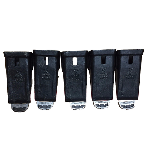 5 Set X400 X400Sp Bucket Tooth/ Teeth W/  P400Hd Flex Pin Fits For X400 Adapter