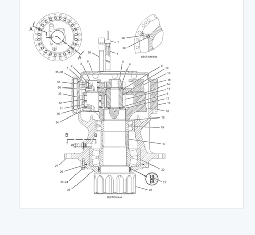 199-4539 Drive Gp Swing Reduction Fits Caterpillar Cat E330C 330C 330D 336D
