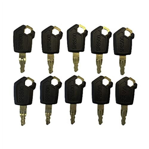 10 Pcs 5P8500 5P-8500 Keys Heavy Equipment Ignition Loader Dozer Fits Caterpillar 10 Pcs 5P8500 5P-8500 Keys Heavy Equipment Ignition Loader Dozer Fits Caterpillar