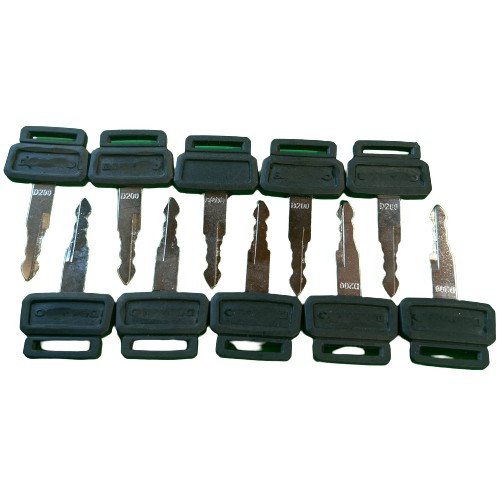 10 pcs keys D200 FITS Daewoo,Doosan Excavator & Heavy Equipment DH220,DX220 10 pcs keys D200 FITS Daewoo,Doosan Excavator & Heavy Equipment DH220,DX220