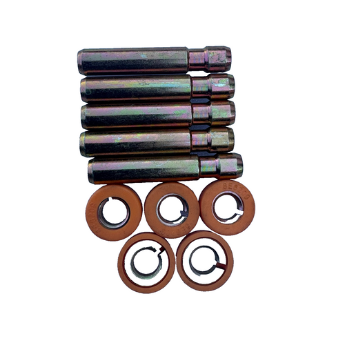 5 Set 8E6208 Pin With 8E6209 Retainer Fits For  Cat J200 1U3202 109-9200 Teeth