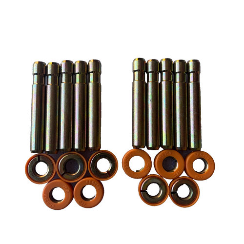 10 9J-2308 Pins 8E-6259 Retainer Fits For Cat J300 Teeth 1U-3302 Shank 3G-6304