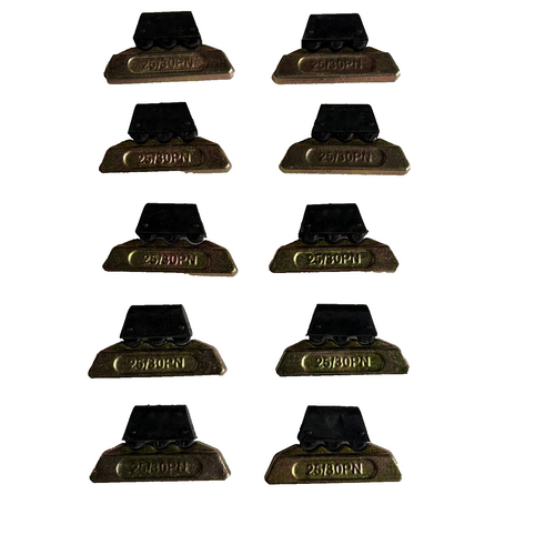 10 Pc Pins 25-30Pn 25Pn  And 10Pc Locks 25Lk 25-30Lk For Teeth 25S 30S Adapter