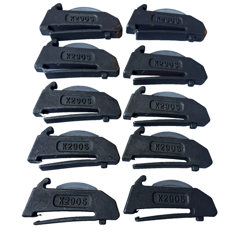 10 Set K290S Flex Pin Fits For X290 X290T X290Wt Bucket Teeth  ,Adapter
