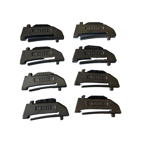 8 Pcs K330S Spring Flex Pin Teeth Skid Steer Backhoe For X330 Teeth & Shank
