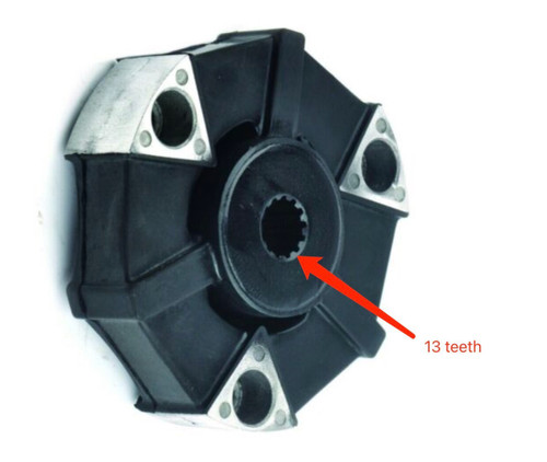 Coupling Fits Yanmar Vio55,13 Teeth ,Hole 22Mm ,Od146 Mm