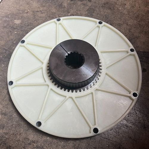 414-00053B Coupling Flange With Hub Fits For Doosan Dx300Lc Dx300Ll