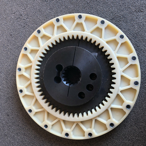 Kwj0021 Coupling With Hub 17 Teeth 16 Holes Fits For Case Cx700 Cx800 Cx750D