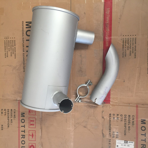 4268214 MUFFLER AS FITS FOR HITACHI EXCAVATOR EX60-2 EX60-3,EX60LCK-3 EX75UR-3