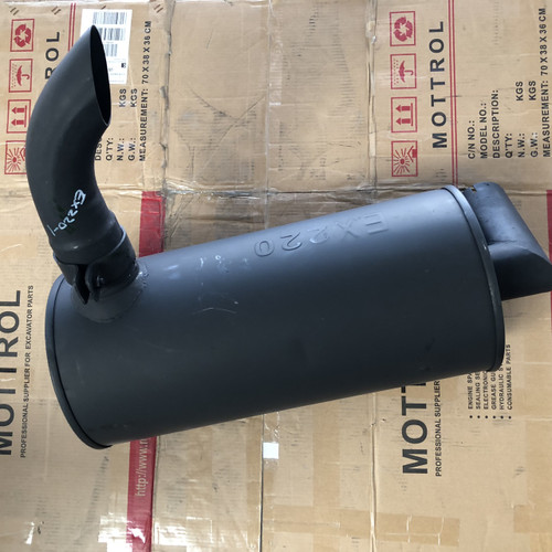 4190984 Muffler FITS FOR HITACHI EX220-1 EX270-1 EX220LC EX270LC Engine H06CT