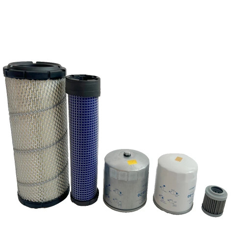 Fits For John Deere 35D Compact Excavator W/Yanmar 3Tnv88-Bnhb Engine Filter Kit
