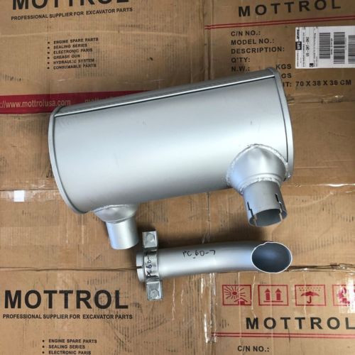 6731-11-5511 Muffler For Komatsu Pc60-7 Pc75Us-3 Pc75Ud-3 Pc75Uu-3 4D102 Engine