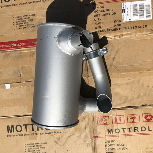 6205-11-5330 MUFFLER FIT KOMATSU EXCAVATOR PC100-5 PC120-5 PC120-6 PC100-6 4D95