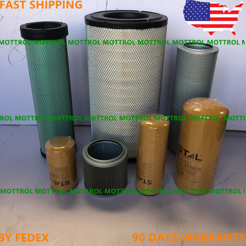 Fits  Caterpillar Cat E330C 330C Engine Filter Air ,Fuel ,Oil ,Hydraulic Service