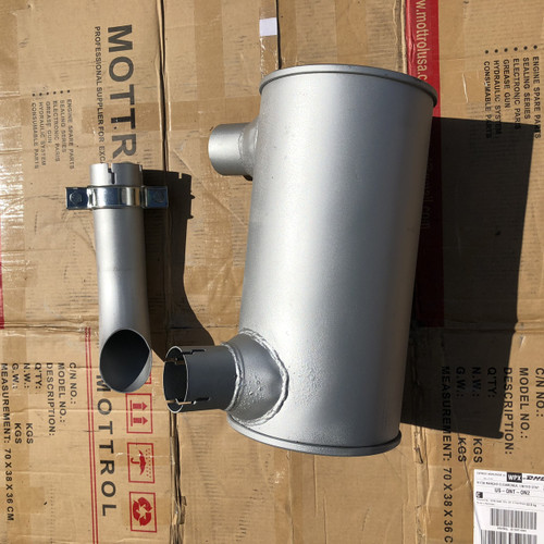 6732-11-5550 MUFFLER FITS KOMATSU EXCAVATOR PC120-6 PC100-6 4D102