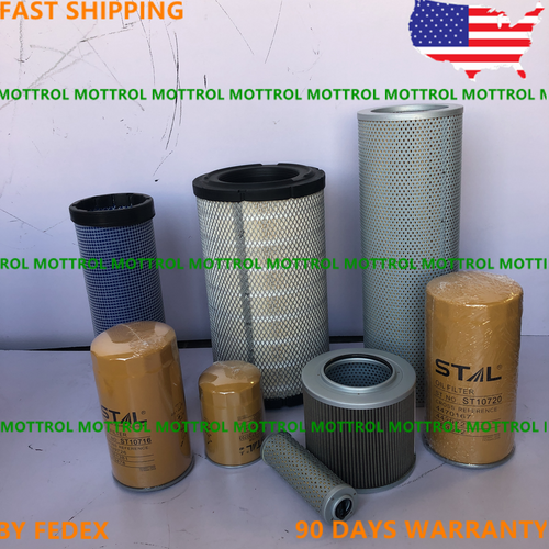 Fits Hitachi Ex200-2 Ex200-3 Engine 6Bd1 Filter Air ,Fuel ,Oil Hydraulic Service