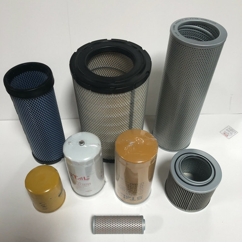 Fits Hitachi Ex220-2 Ex220-3 Engine H06Ct Filter Air ,Fuel Oil Hydraulic Service