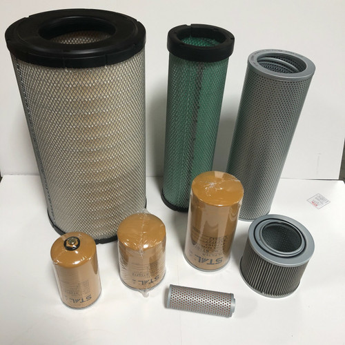 Fits Hitachi Ex300-2 Ex300-3  Engine 6Sd1 Filter Air ,Fuel Oil Hydraulic Service