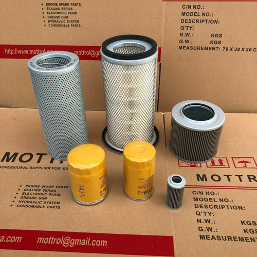 Fits For Komatsu Pc120-5 Pc100-5  Filter (Air ,Fuel ,Oil ,Hydraulic )Service