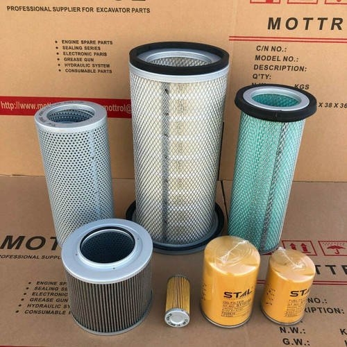 Fits For Komatsu Pc120-6 4D102 Engine Filter (Air ,Fuel ,Oil ,Hydraulic )Service