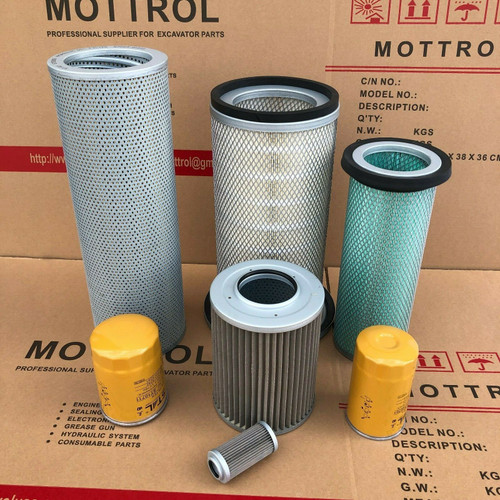 Fits For Komatsu Pc200-5 6D95 Engine Filter (Air ,Fuel ,Oil ,Hydraulic )Service
