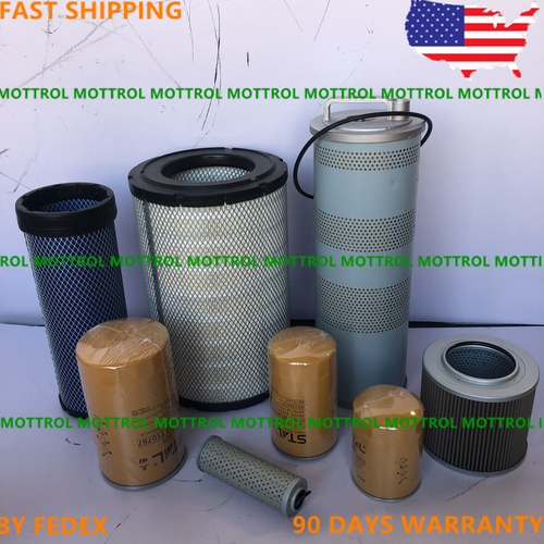 Fits Hitachi Zax200 Zax210 Engine 6Bg1 Filter Air ,Fuel ,Oil Hydraulic Service