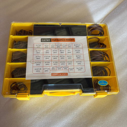 Gatnt O-Ring Box O Ring Kit  475 Pcs  Fits For Cat Excavator Heavy Equiment