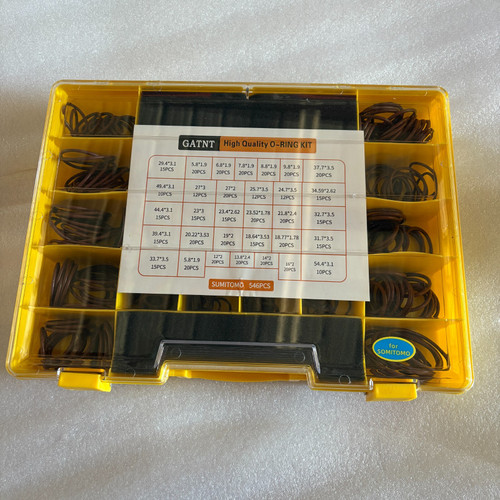 Gatnt O-Ring Box O Ring Kit 546 Pc  For Sumitomo Excavator Loader  Grader Dozer Backhoe Heavy Equiment