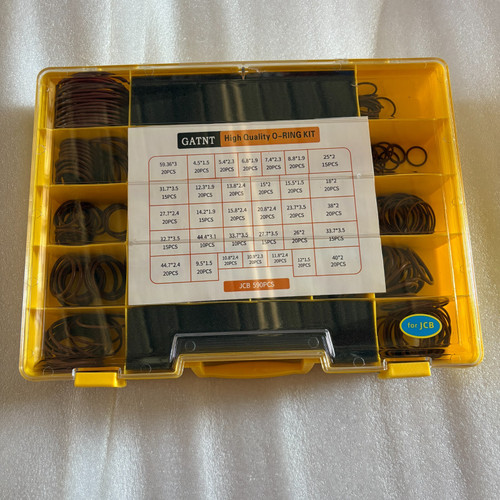 Gatnt O-Ring Box O Ring Kit 590 Pc  Fits For Jcb  Excavator Loader  Grader Dozer Backhoe Heavy Equiment