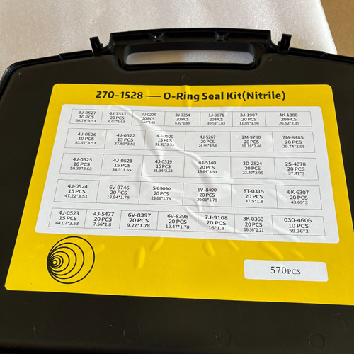 O-Ring Kit O Ring Box 270-1528 Nitrile Rubber Seal Kits Box Fits For Cat  Excavator 570 Pc Heavy Equiment