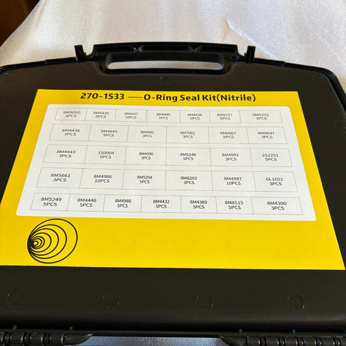 2701533 270-1533 Low Pressure Silicone O-Ring Kit, O Ring Box Fits Most Caterpillar Models Heavy Equiment