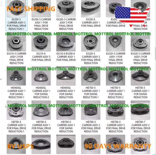 096-6777 Rv Gear Set 099-6483 Fits Caterpilalr Cat E70B Travel Motor Gm08Vl