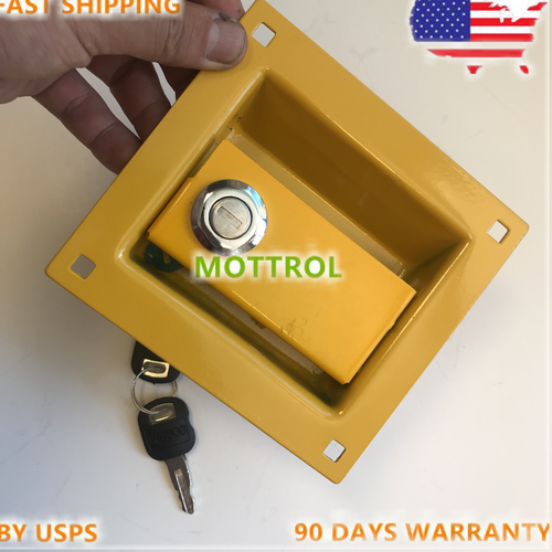 Fits Caterpillar Cat E308 308 Excavator Side Door Lock With 2 Pk 5P8500 Key