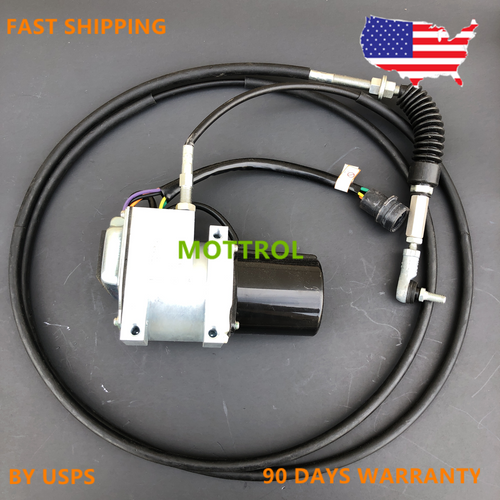 106-0092 1060092 Throttle Motor,Fits Caterpillar Cat E320L E320 (Cable 250Cm)